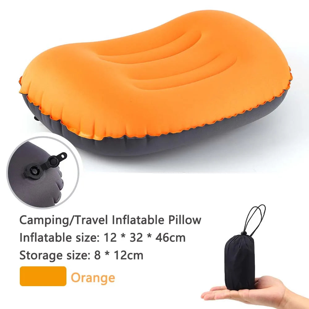 Compact Blow Up Travel Pillow