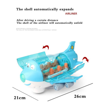 Colorful Children's Play Airplane Toy