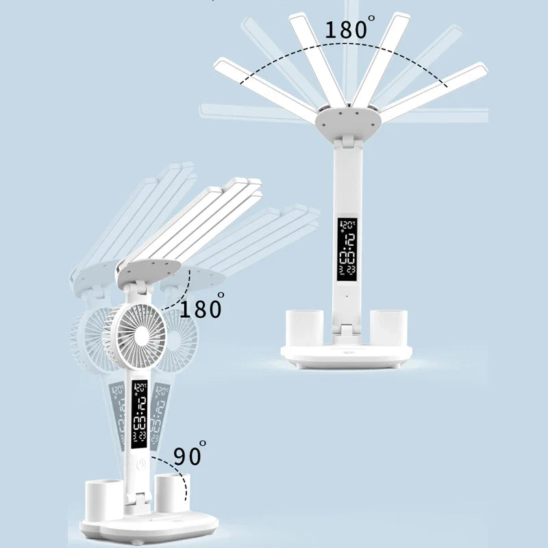 Versatile 3-in-1 Adjustable Desk Lamp