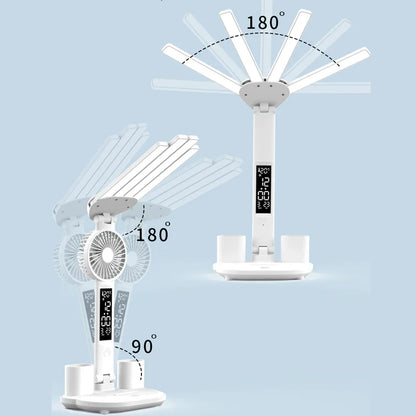 Versatile 3-in-1 Adjustable Desk Lamp