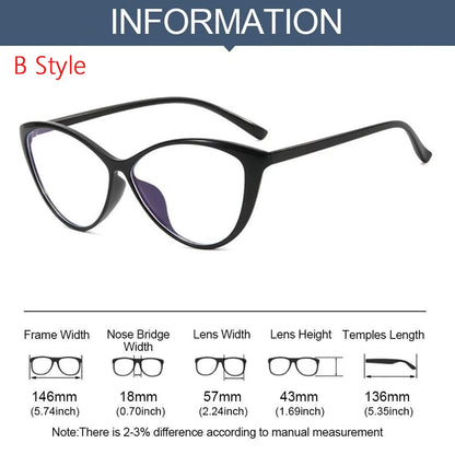 Slim Blue Light Blocking Glasses for Men and Women
