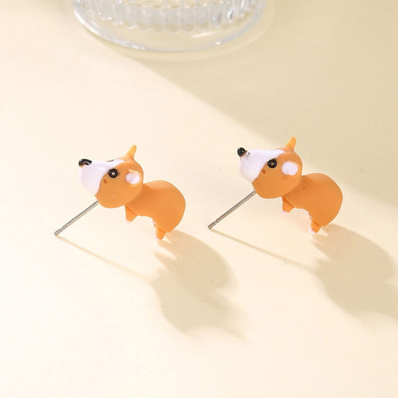Colorful Cute Character Drop Earrings