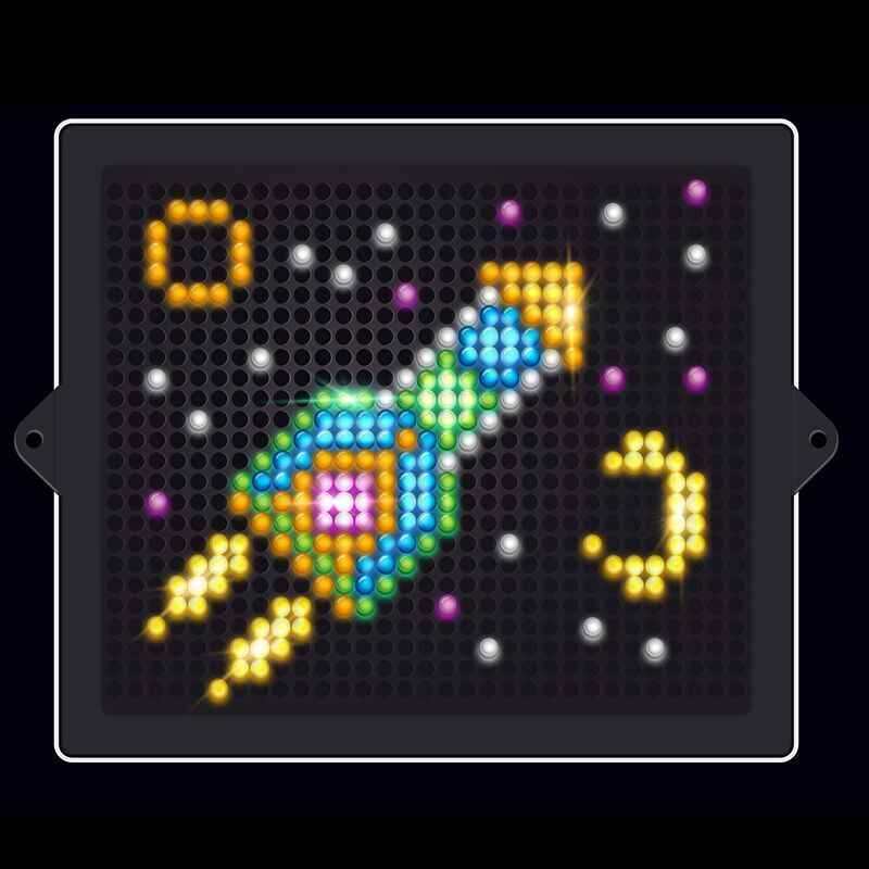Colorful LED 3D Puzzle Building Kit - Luxicro
