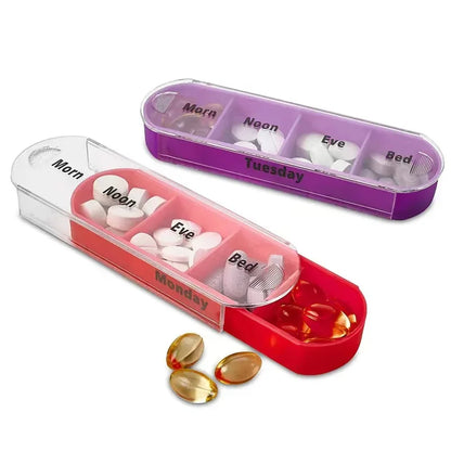 Daily Medication Box 7 Day Pill Container