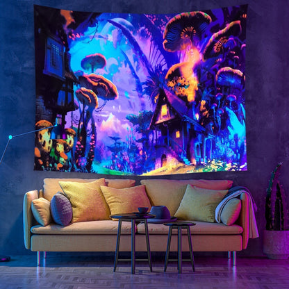 Colorful Large Decorative Wall Tapestry - Luxicro