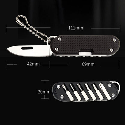 Portable Mini Tool Keychain Kit
