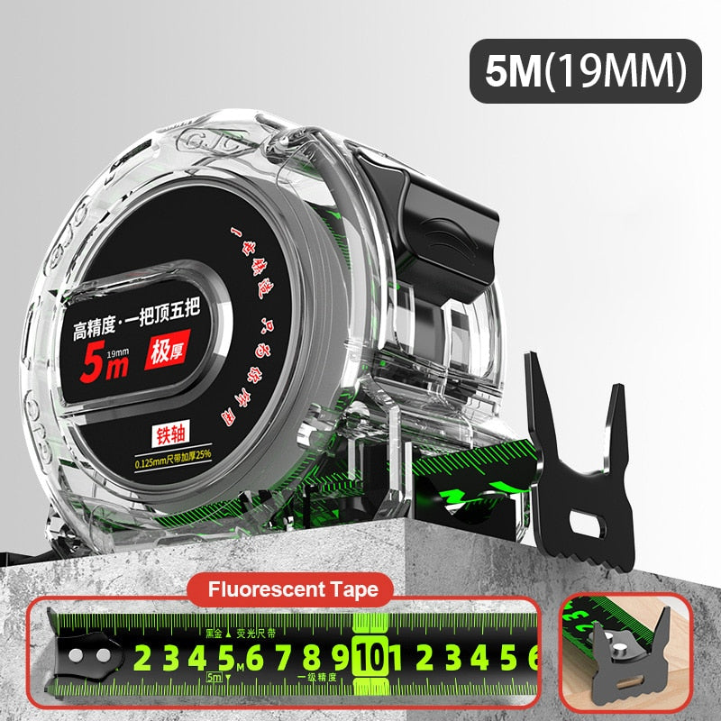 Accurate Heavy-Duty Steel Measuring Tape - Luxicro