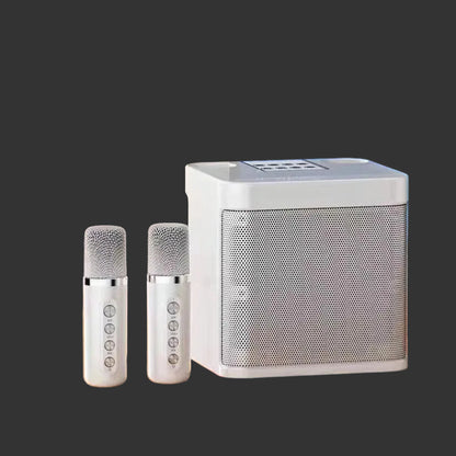 Wireless Portable Karaoke Speaker System with Microphones - Luxicro