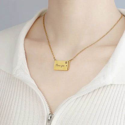 Personalized Photo Heart Locket Necklace