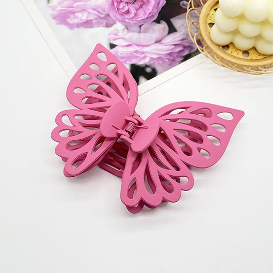 Big Floral Hair Barrettes - Luxicro