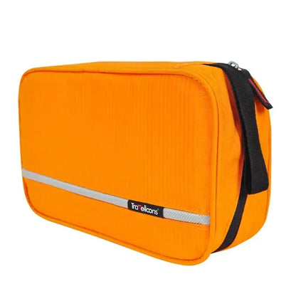 Compact Travel Toiletry Bag with Hooks