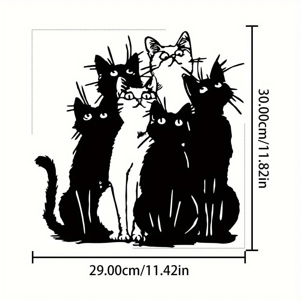 Beautiful Metal Cat Wall Decor for Cat Owners