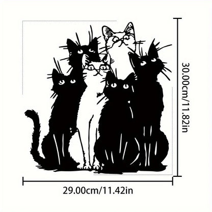 Beautiful Metal Cat Wall Decor for Cat Owners