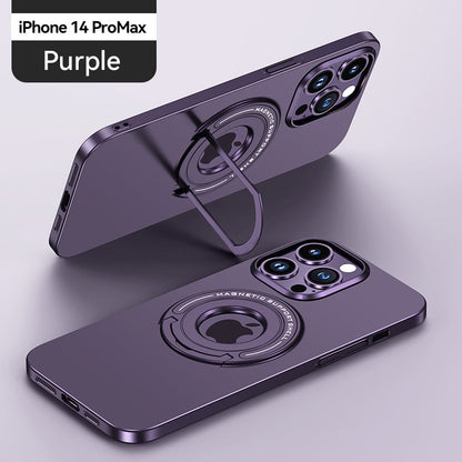 Durable Phone Case with Built-in Ring Stand