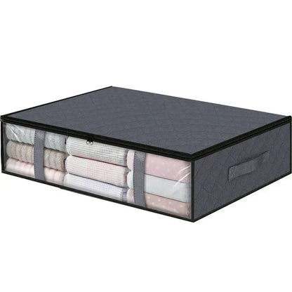 Big Under Bed Storage Bag with See Through Panel - Luxicro