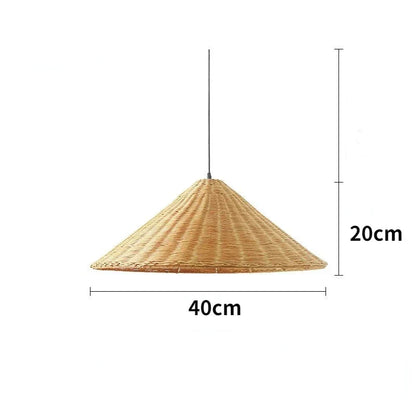 Eco Friendly Bamboo Pendant Light
