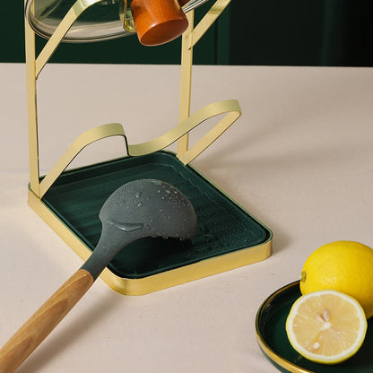 Compact 3 Level Kitchen Pot Lid Holder Rack