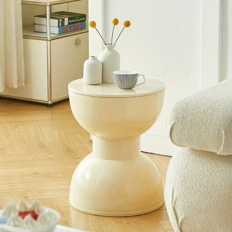 Stylish Round Side Table for Living Room