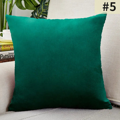 Plush Velvet Pillowcase for Luxury Living Rooms