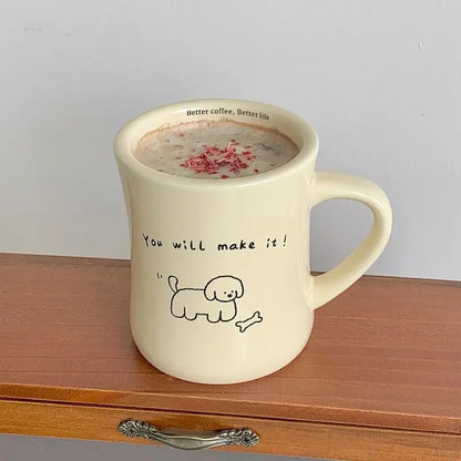 Adorable Teddy Bear Ceramic Coffee Mug