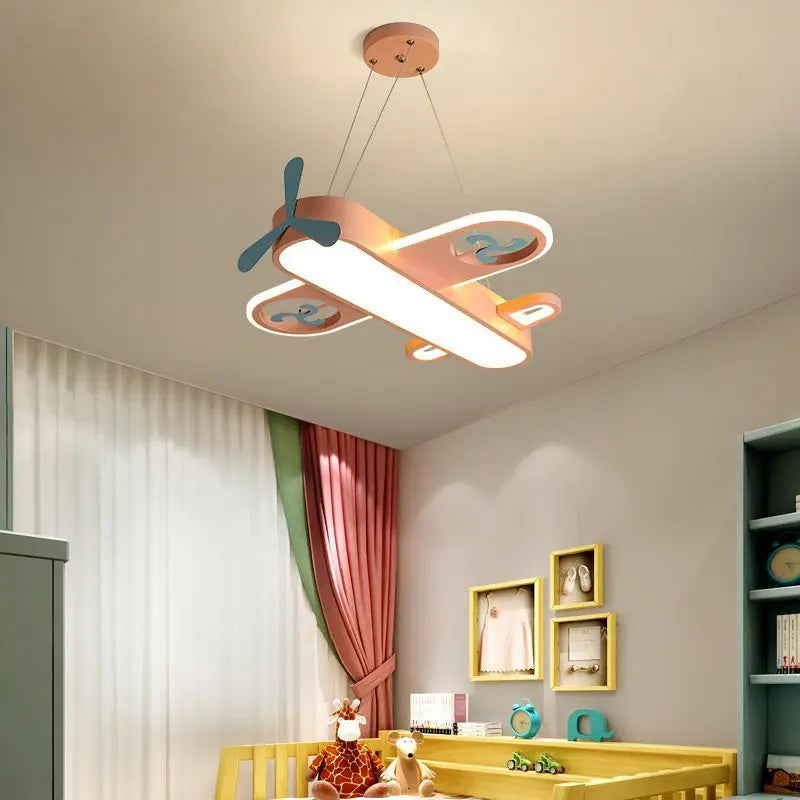Airplane Shaped Modern LED Lighting Fixture