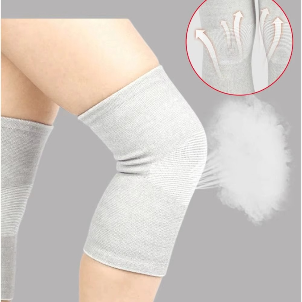 Breathable Bamboo Knee Support Sleeves for Pain Relief