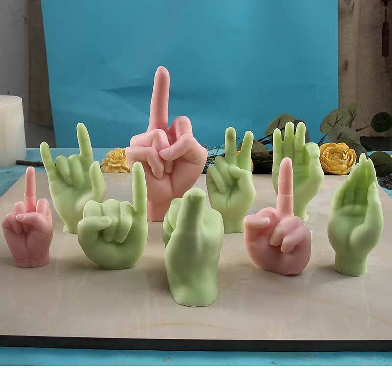 Funny Middle Finger Candle Making Kit