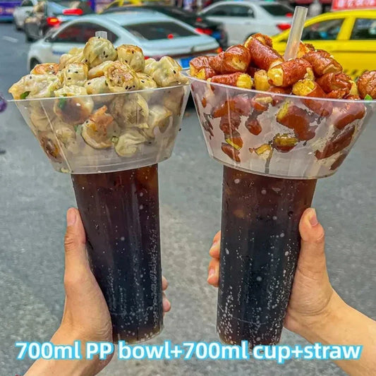 Convenient On-The-Go Snack Bowl Set - Luxicro