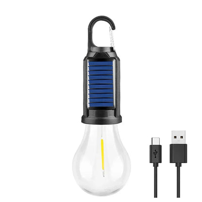 Portable Solar LED Waterproof Camping Light