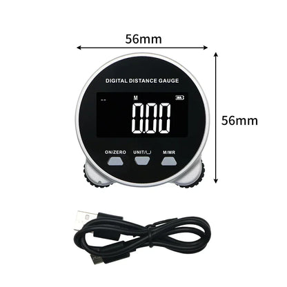 Precise LED Display Digital Ruler