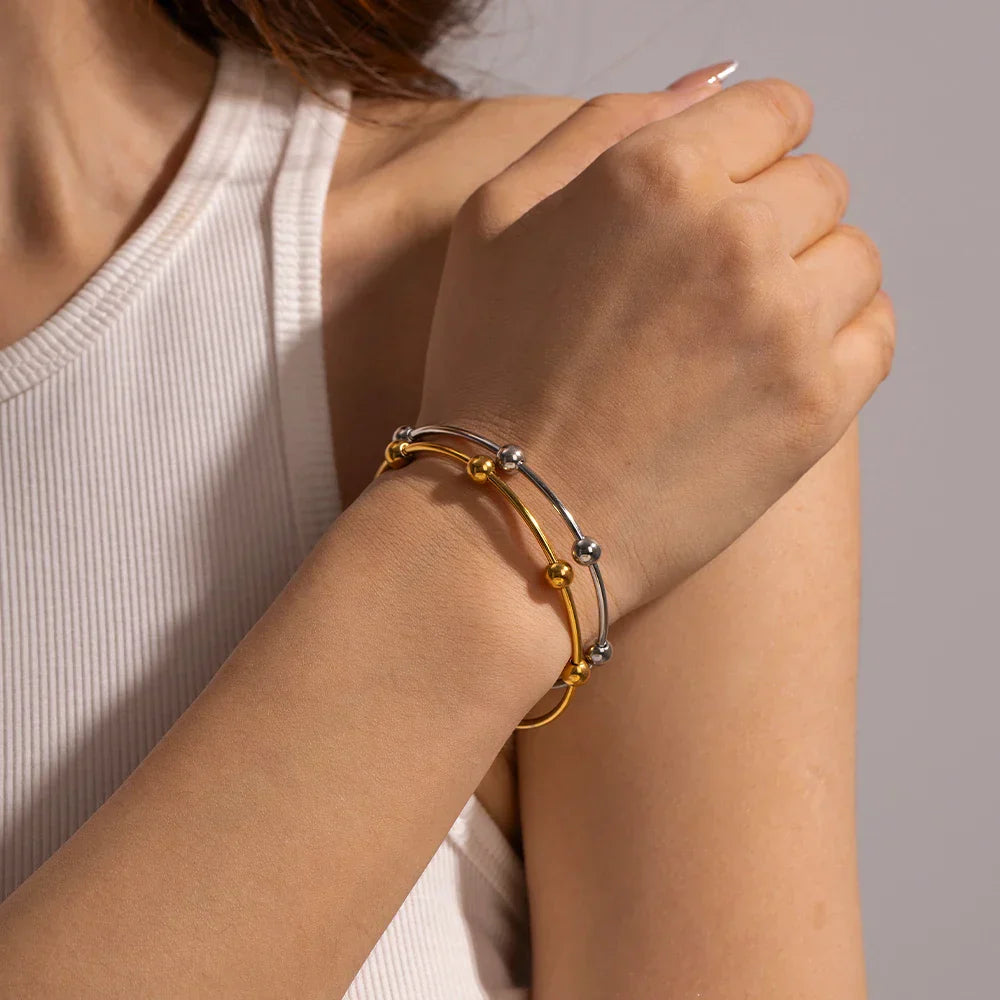 Luxury Open Ball Chain Bracelet