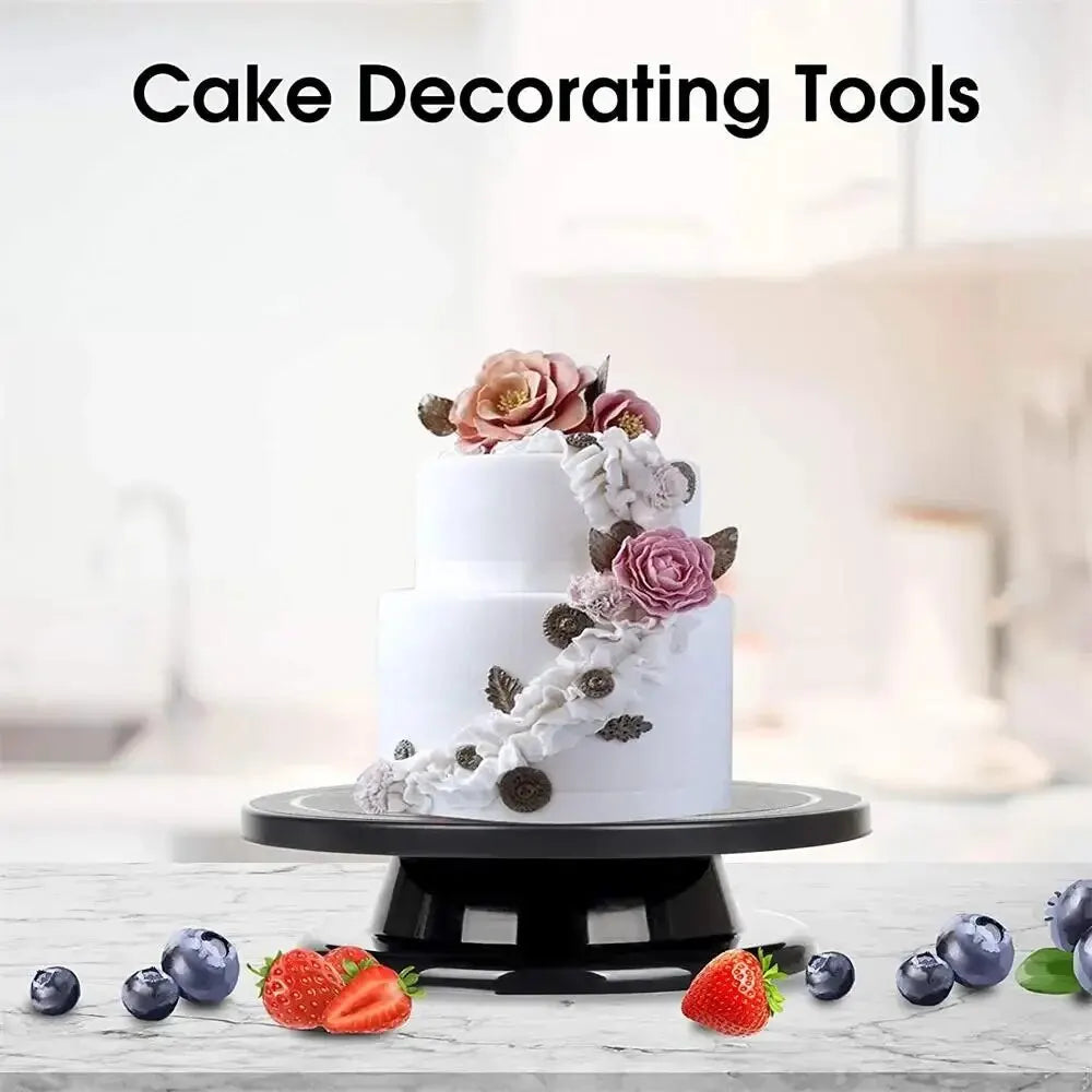 Easy Turntable Cake Display Plate