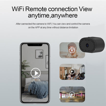 Compact Wi-Fi Mini Spy Camera Recorder