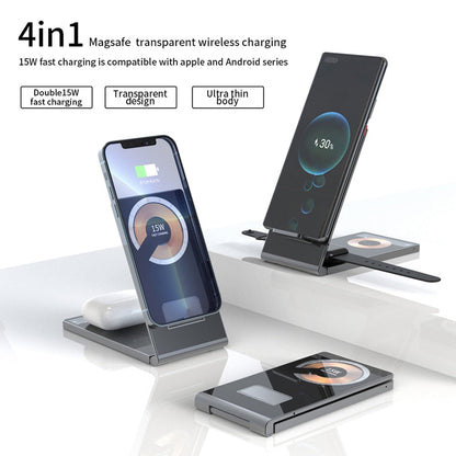 Slim Foldable Wireless Phone Charger Stand