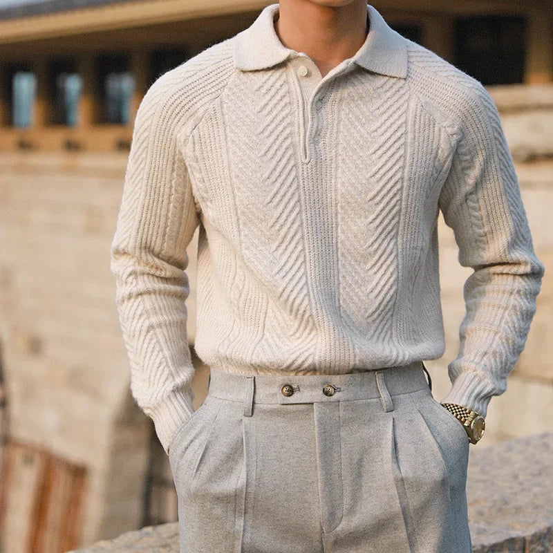 Cozy Classic Men's Knit Sweater
