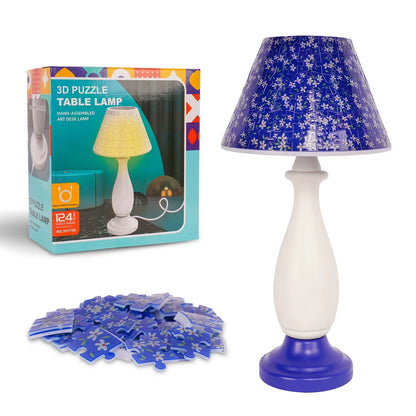 Contemporary Bedside Table Lamp with Dimmer Switch