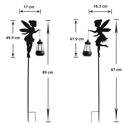 Outdoor Solar Powered Walkway Lamp, Weatherproof Yard Decor