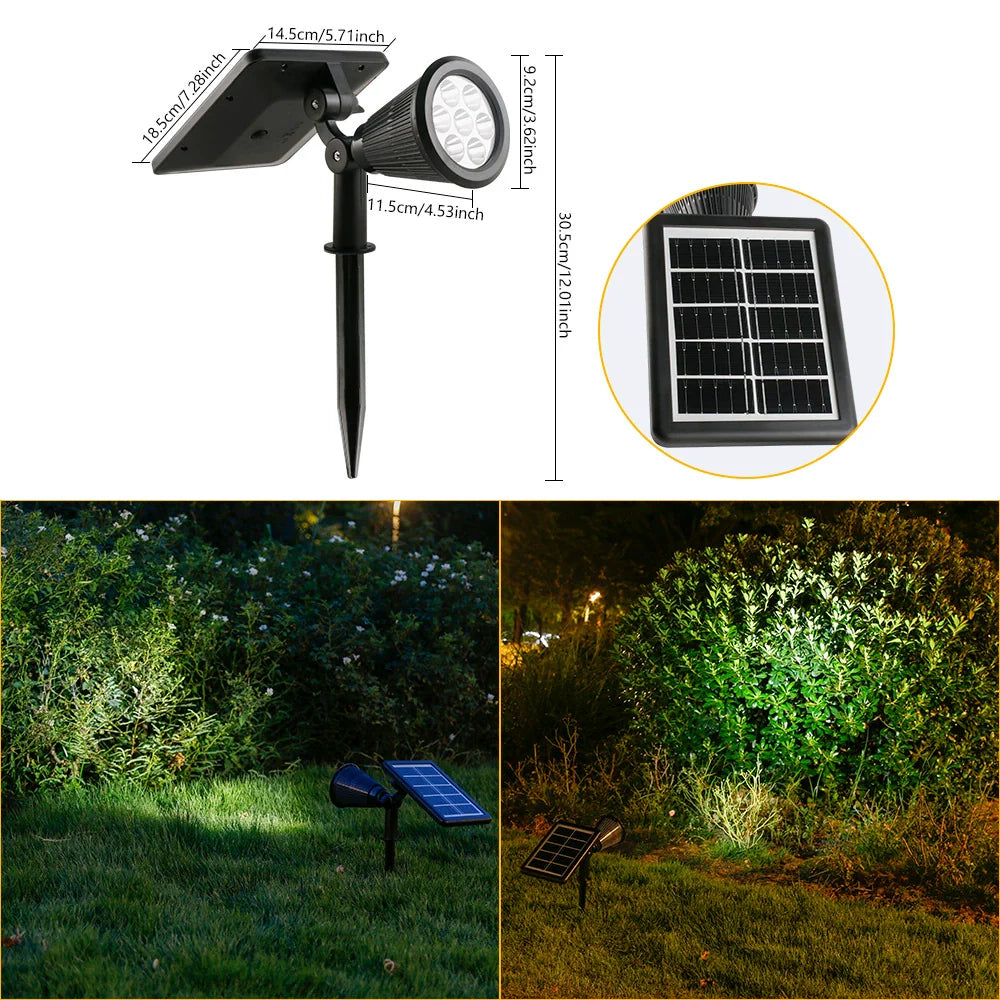 Bright Outdoor Solar Powered Garden Light - Luxicro