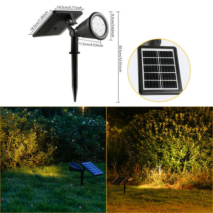 Bright Outdoor Solar Powered Garden Light