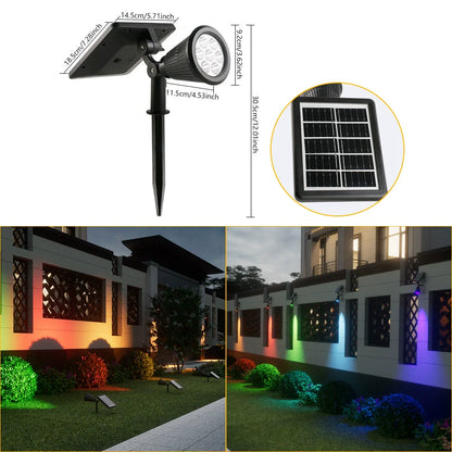 Bright Outdoor Solar Powered Garden Light