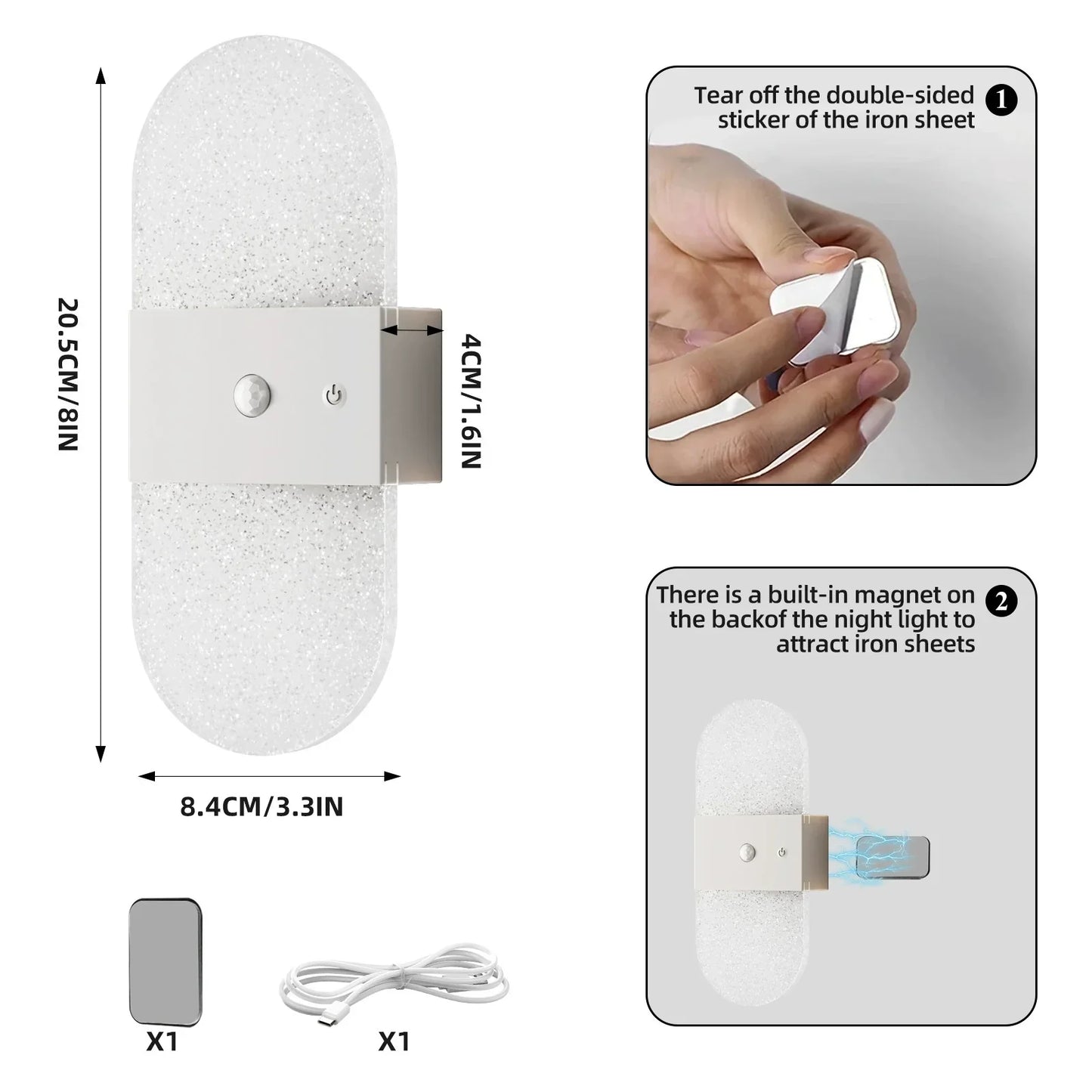 Automatic LED Motion Nightlight Lamp