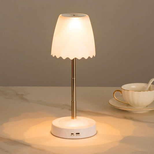 Compact USB Bedside Table Lamp - Luxicro