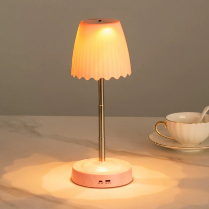 Compact USB Bedside Table Lamp