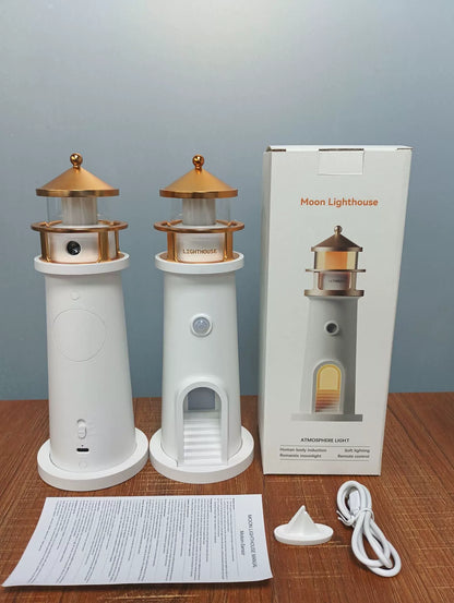 Wireless LED Nightlight Table Lamp with Bluetooth Speaker - Luxicro