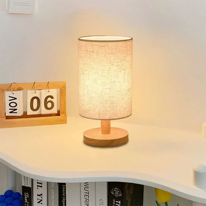Traditional Wood Table Light Lamp - Luxicro