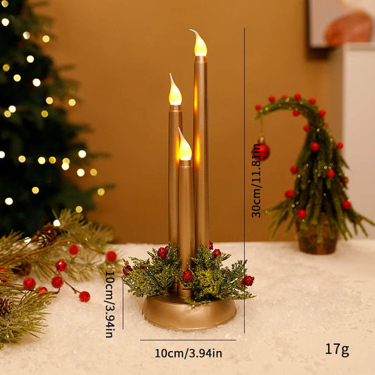 Authentic Flame Less Wax Candle - Luxicro