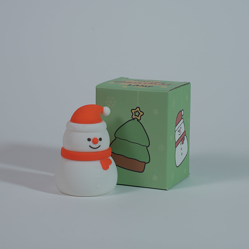 Colorful Snowman LED Night Light Lamp - Luxicro