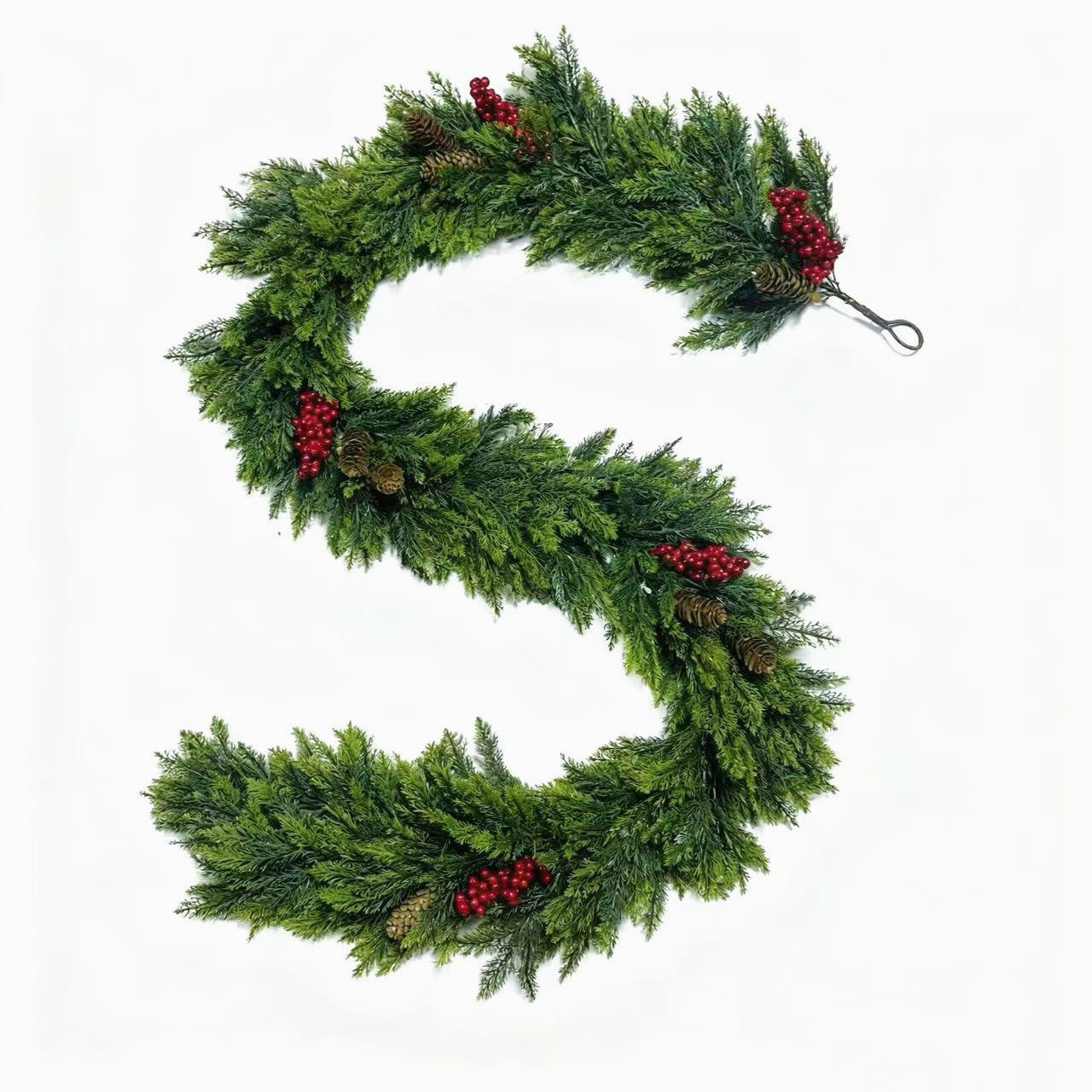 Fresh Fragrant Holiday Evergreen Wreath