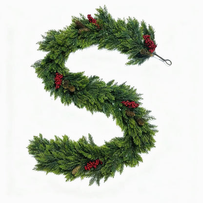 Fresh Fragrant Holiday Evergreen Wreath