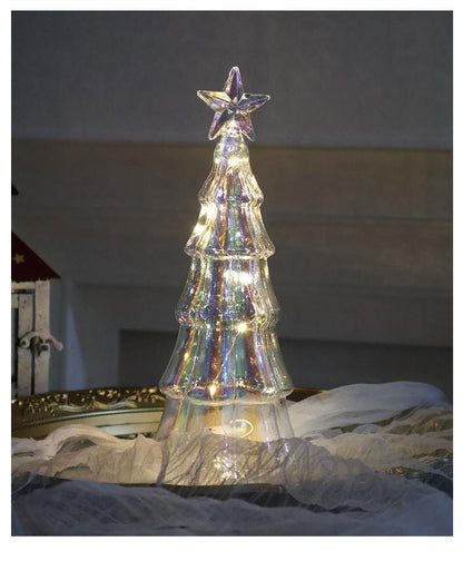 Tiny Glittering Christmas Tree Ornament - Luxicro